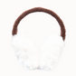 Fluffy Snail Earmuffs- Brown&Pink