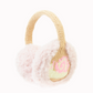 Fluffy Snail Earmuffs- Brown&Pink