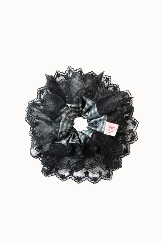 Crepecake Scrunchie - Black