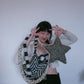 Star Crossbody Bag - Stripe