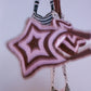Star Crossbody Bag-Pink&brown