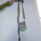Mohair Crossbody Bucket Bag - Jade