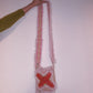 Tinsel Crossbody Bucket Bag - Pink