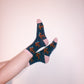 Crying Swallow Socks