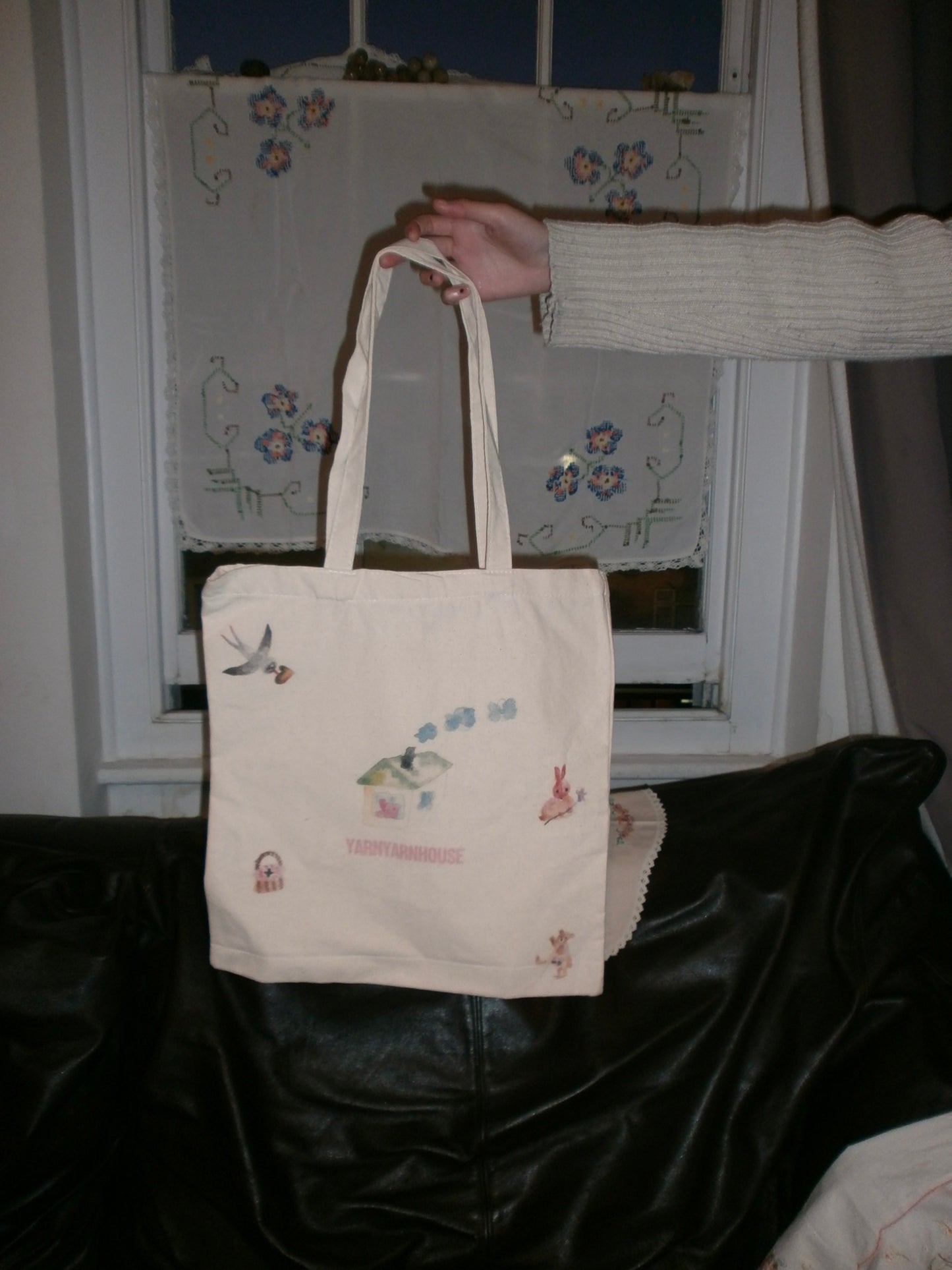 YarnYarnHouse Home Tote Bag